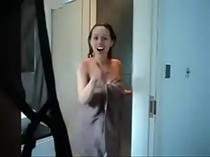 Mommy in shower
