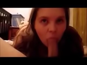 Huge Tits Mom Suck Son Dick And Swallow..