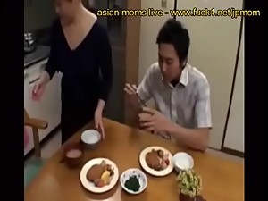 Mature japanese stepmom know howto suck..